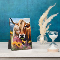 Vache Des Hautes Terres Enfants Et Animaux De Comp