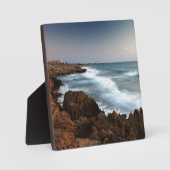 Plaque Photo Vagues floues (Recto)