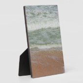 Plaque Photo Vagues sur la plage Image tropicale (Côté)