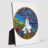 Plaque Photo vaisseau spatial séquentiel (Côté)