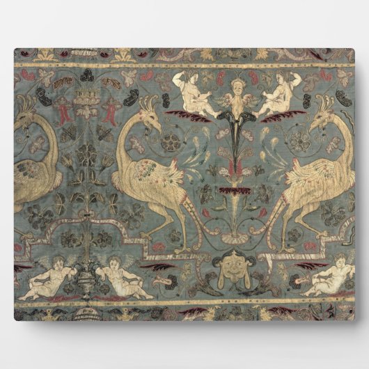 Plaque Photo Valance of Renaissance design, 17th century (silk) (Devant)