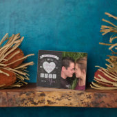 Plaque Photo Valentine Je vous aimerai toujours et pour toujour (Côté)