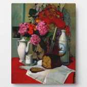 Plaque Photo Vallotton - La vie morte dans une peinture chinois (Devant)