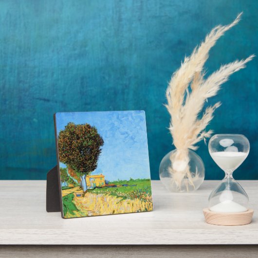 Plaque Photo Van Gogh - A Lane Near Arles, (Insitu)