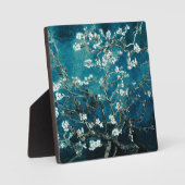 Plaque Photo Van Gogh Almond Blossoms Dark Turquoise (Recto)