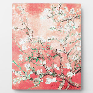 Plaque Photo Van Gogh Almond Blossoms Peach