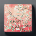 Plaque Photo Van Gogh Almond Blossoms pêche<br><div class="desc">Fleurs d'amandes par Vincent Van Gogh modification de couleur copyright 2sweet4wordsDesigns/ PureVintage Love Obtenez la beauté de Van Gogh's bien-aimé Almond Blossom dans les couleurs qui correspondent à votre maison. vincent van gogh,  van gogh,  fleurs d'amandes,  fleurs,  floral,  jolie,  belle,  belle, </div>