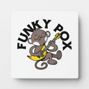 Plaque Photo Variole du singe Funky Pox
