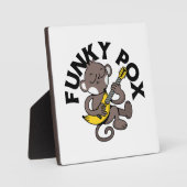 Plaque Photo Variole du singe Funky Pox (Recto)