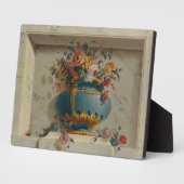 Plaque Photo Vase de fleurs dans une niche (Côté)