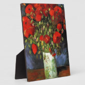Plaque Photo Vase par Red Poppies Vincent van Gogh (Côté)