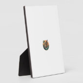 Plaque Photo Vecteur de paresseux vintage Badge rétro faune 2 (Côté)