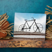 Plaque Photo vélo (Côté)