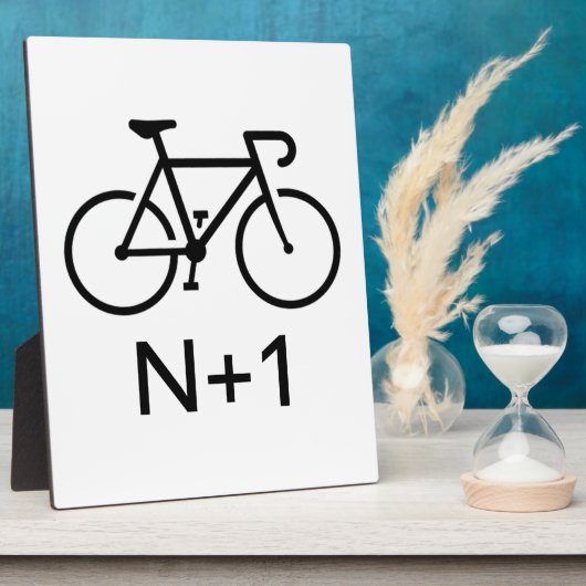 Plaque Photo Vélo N+1 (Côté)