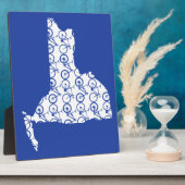 Plaque Photo Vélo New York (Côté)