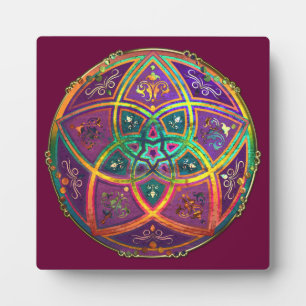 Plaque Photo Vénus Fleur de l'Amour fineART Antique Oriental Or