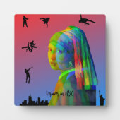 Plaque Photo Vermeer dans NYC (Devant)