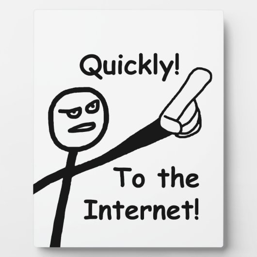 Plaque Photo Vers Internet 2 (Devant)