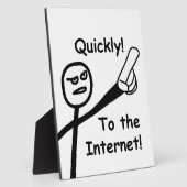 Plaque Photo Vers Internet 2 (Côté)