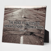 Plaque Photo Vers le succès (Côté)