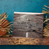 Plaque Photo Vers le succès (Côté)