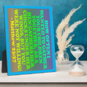 Plaque Photo verset biblique de Matthieu 23:37. (Côté)