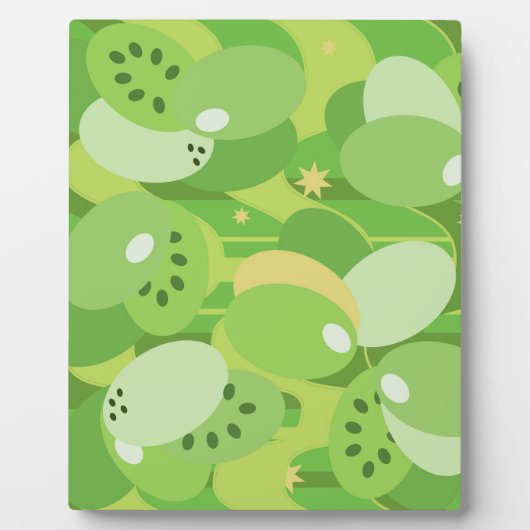 Plaque Photo Vert Succulent (Devant)