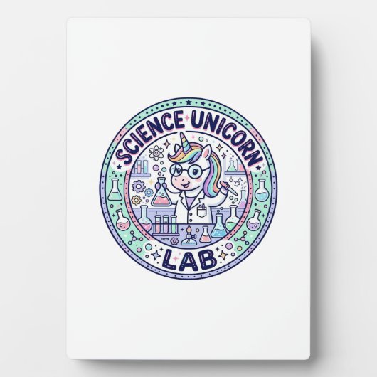 Plaque Photo Vêtements d'application prêts Unicorn Science Unic (Devant)
