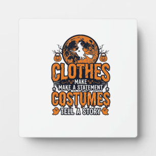 Plaque Photo Vêtements Halloween Vintage Chemise de déclaration