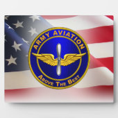 Plaque Photo Vétéran de l'Armée de l'aviation (Devant)