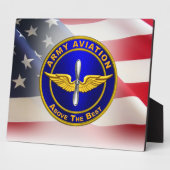 Plaque Photo Vétéran de l'Armée de l'aviation (Côté)