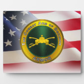 Plaque Photo Vétérinaire de l'Armée blindée (Devant)