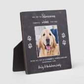 Plaque Photo Vétérinaire Merci vétérinaire Animaux de compagnie (Recto)