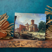 Plaque Photo Via Fatabene Fratelli, Milan 1830 (Côté)