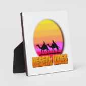 Plaque Photo Vibe de rose du désert (Recto)