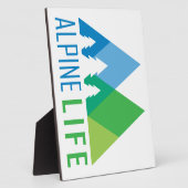 Plaque Photo Vie alpine (Côté)
