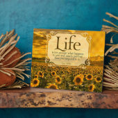 Plaque Photo Vie - Comment vous répondez (Côté)