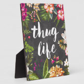 Plaque Photo Vie de truand (Côté)