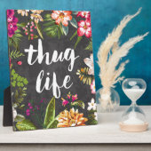 Plaque Photo Vie de truand (Côté)