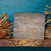Plaque Photo Vielle texture murale en briques (Côté)