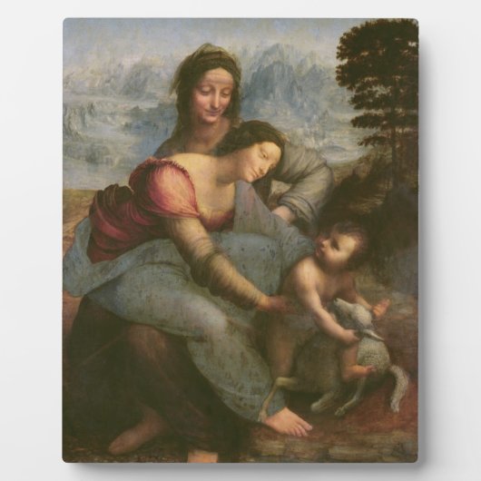 Plaque Photo Vierge et enfant avec Sainte-Anne, c.1510 (Devant)