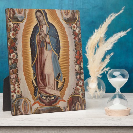 Plaque Photo Vierge Guadalupe (Côté)