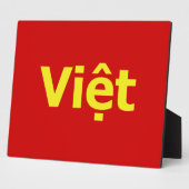 Plaque Photo Viêt (Côté)