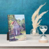 Plaque Photo Vieux Florida Grange Rustique Acrylique Peinture (Côté)