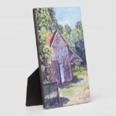 Plaque Photo Vieux Florida Grange Rustique Acrylique Peinture (Côté)