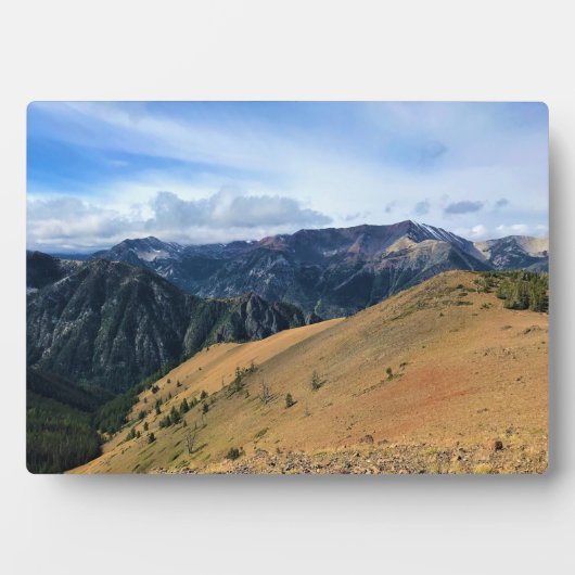 Plaque Photo View from Mount Howard Summit (Devant)