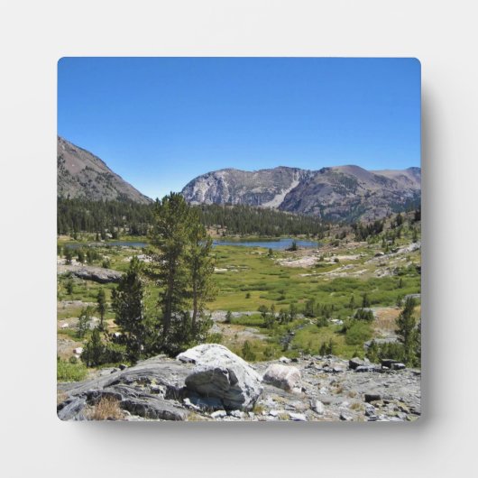 Plaque Photo View of Shell Lake (Devant)