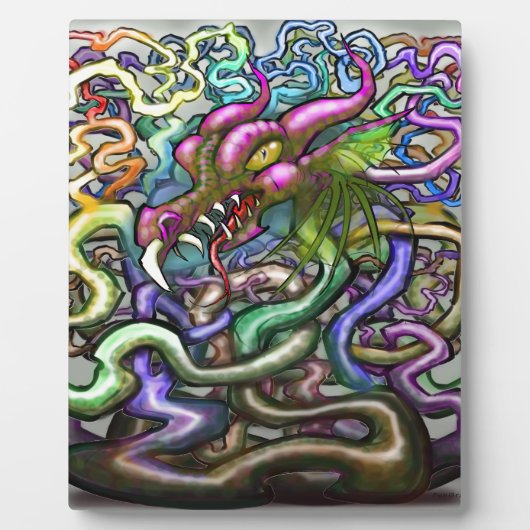 Plaque Photo Vignes Dragon (Devant)