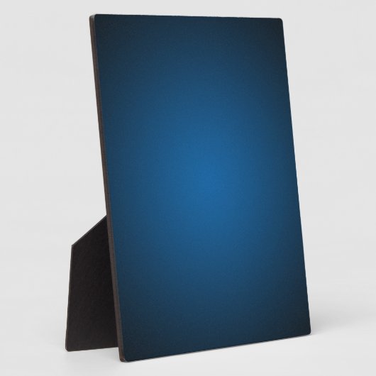 Plaque Photo Vignette bleu-noir gris (Côté)