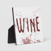 Plaque Photo Vin (Recto)